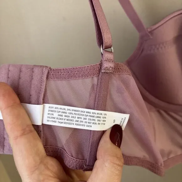 Auden Satin Lightly Lined Lingerie Corset Women’s Small - Picture 6 of 6